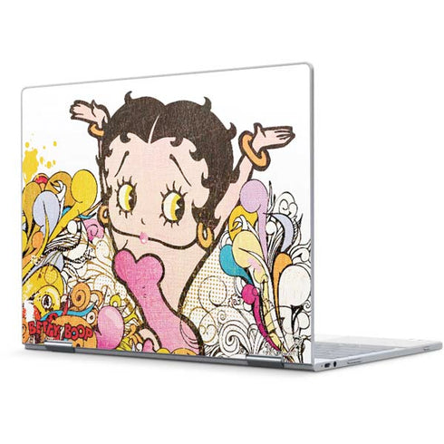Betty Boop Hands Up Pixelbook Skin